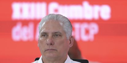El presidente de Cuba, Miguel Díaz-Canel