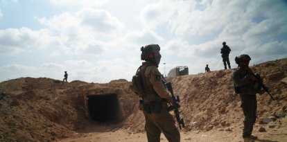 Soldados israelíes en Gaza
