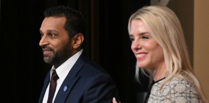 Pam Bondi y Kash Patel en la Casa Blanca