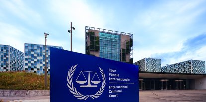 The International Criminal Court (ICC) at The Hague, Netherlands, on July 23, 2024.