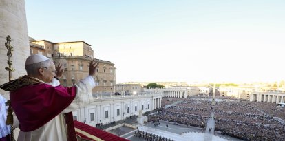 Italy, Rome, Italy, , Rome, 08-05-2025  Election of Roman Pontiff Leo XIV
Photograph VATICAN MEDIA  / Catholic Press Photo
RESTRICTED TO EDITORIAL USE - NO MARKETING - NO ADVERTISING CAMPAIGNS (Photo by ©Vatican Media/CPP / ipa-agency.net/IPA/Sipa USA) *** Local Caption *** 61278759