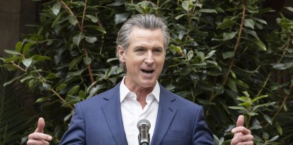 El gobernador Gavin Newsom en una imagen de archivo