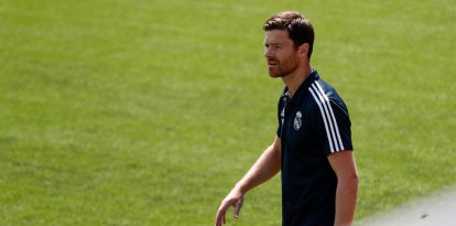 Xabi Alonso, durante su etapa en el Real Madrid.