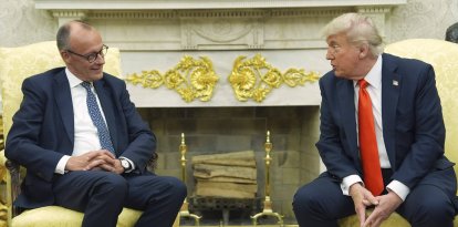 Merz y Trump, en la Casa Blanca