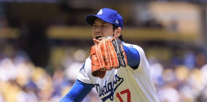 Shohei Ohtani, de los Dodgers de Los Angeles