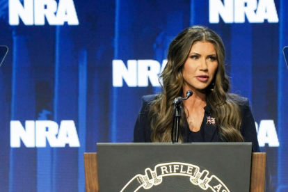 Kristi Noem, gobernadora de Dakota del Sur.