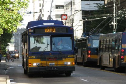 Seattle trolley bus, King County Metro