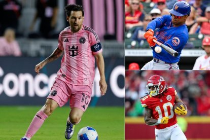 Leo Messi, Juan Soto e Isiah Pacheco