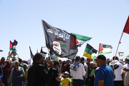 Islamic State sympathizers.