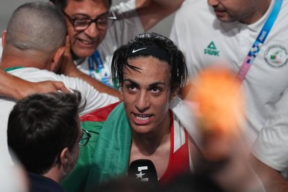 Imane Khelif, en los Juegos Olímpicos de París 2024