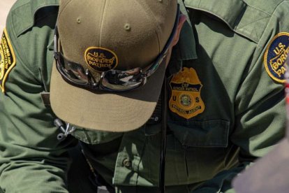 Un agente de la Patrulla Fronteriza