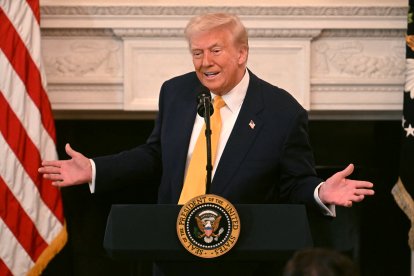 Donald Trump en la Casa Blanca/ Jim Watson