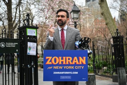 El candidato a la alcaldía de Nueva York, Zohran Mamdani.