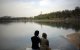 El río Zayandeh Rud, en Isfahan, Irán