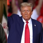 Donald Trump y el líder supremo de Irán Alí Jamenei