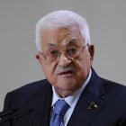 El presidente de la Autoridad Palestina Mahmud Abás