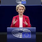 Úrsula Von der Leyen en el Parlamento Europeo