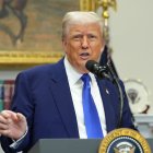 Donald Trump en la Casa Blanca (Archivo)