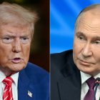 Trump y Putin en una fotografía de archivo