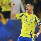 Cristiano Ronaldo celebra un gol anotado con el Al Nassr